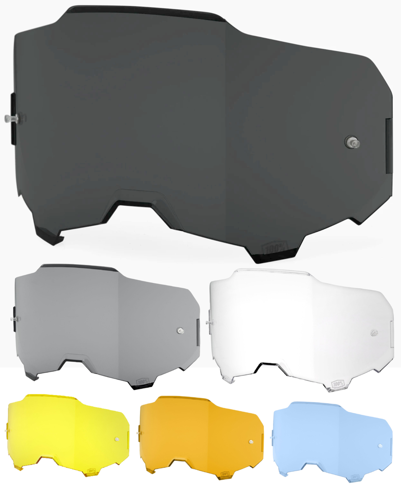 100% Armega Goggle Lens