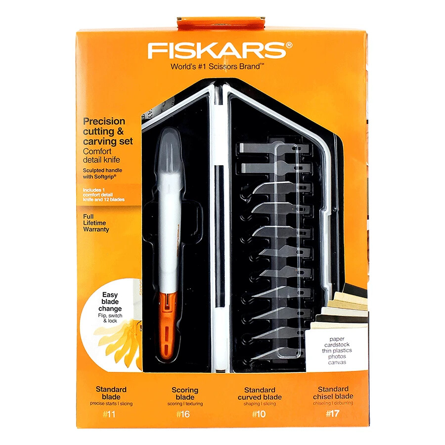 Fiskars Precision Cutting and Carving Set