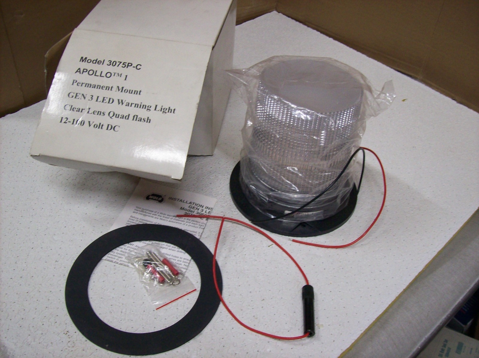 Apollo Genuine LED Clear Light 3075P-C