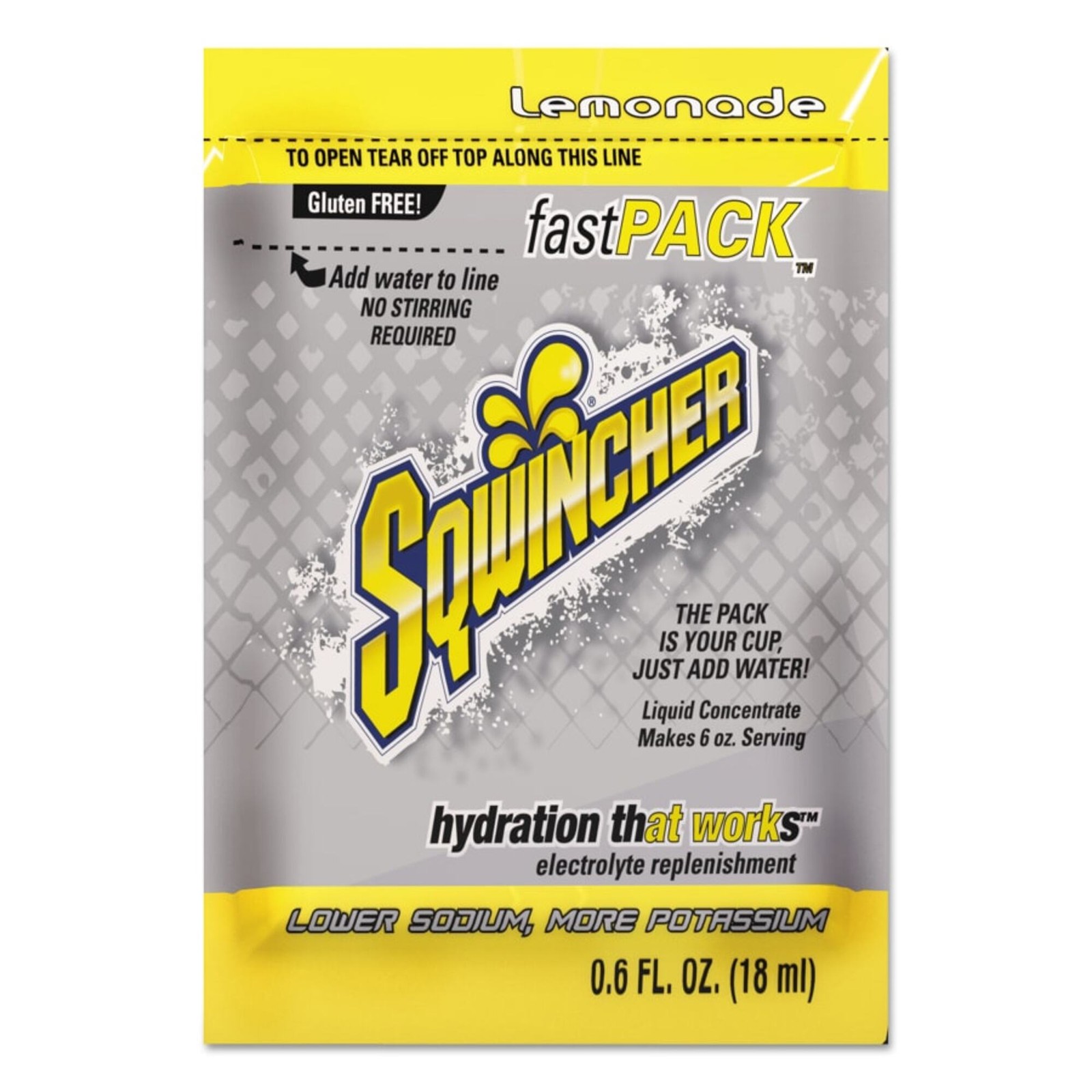 Sqwincher - 159015303 - Sqwincher Fast Pack Liquid Concentrate Fast Pack