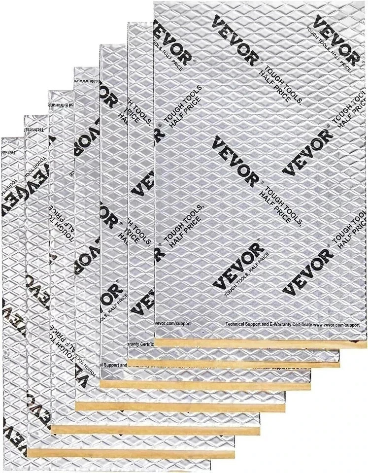 52 SqFt Car Sound Deadener Mat Proofing Thick Insulation Material Dynamat Noise
