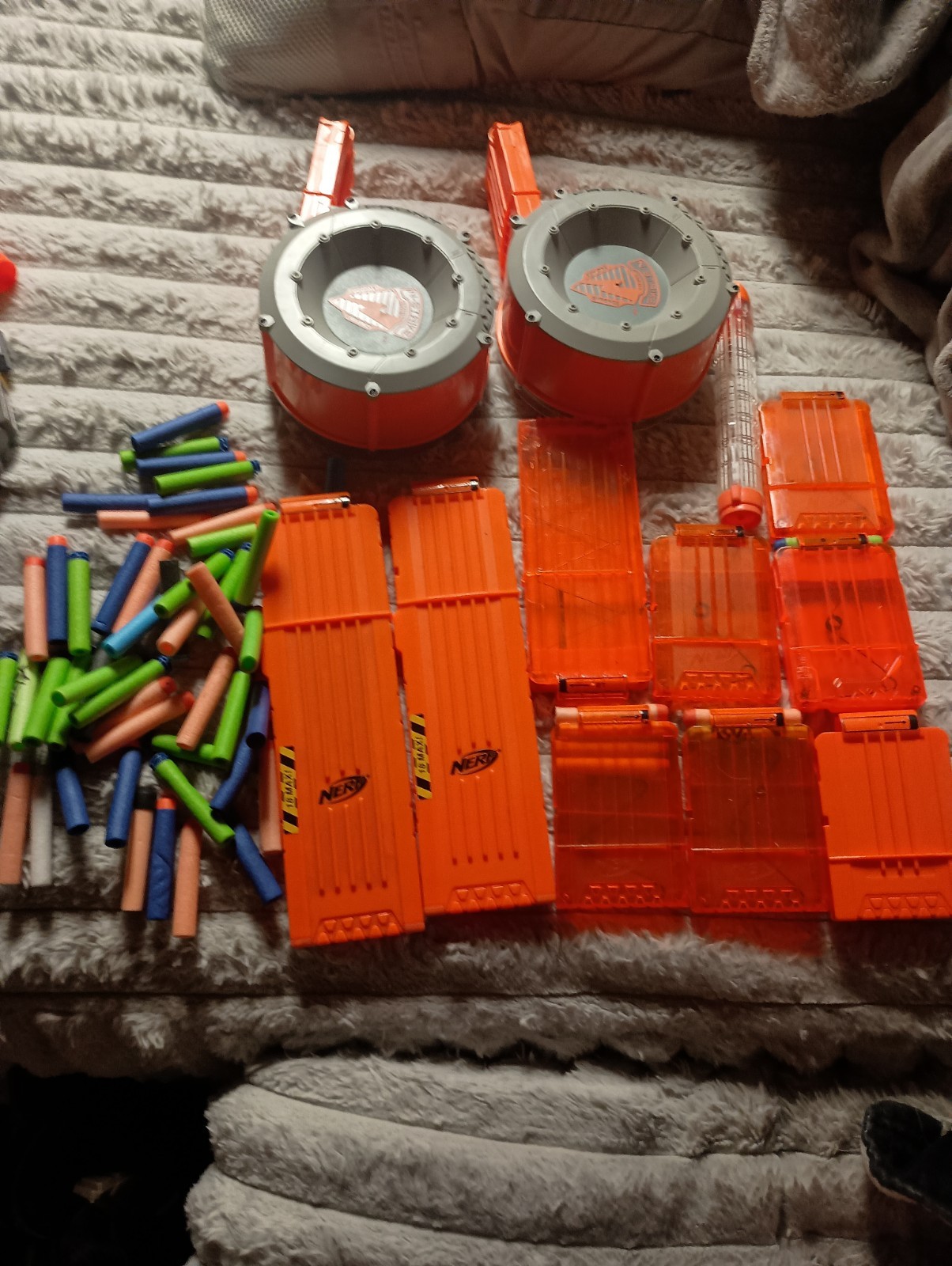 Nerf Magazine Clip Drum Ammo Dart N-Strike Lot