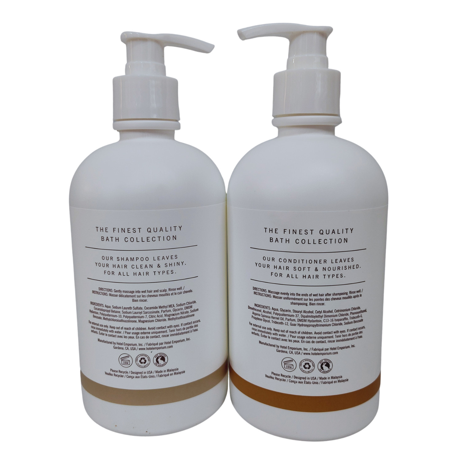 Woodbury & Co. SHAMPOO & CONDITIONER Large Set 16.9 oz Each Brown Sugar & Fig