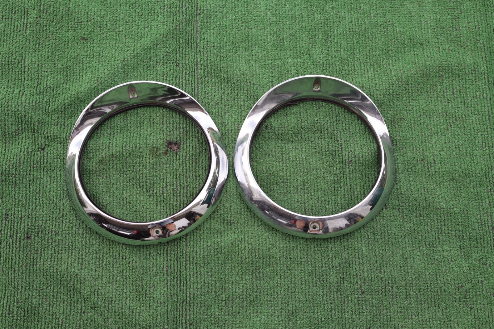 1955 Chevrolet Belair headlight bezels 55 Chevy 210