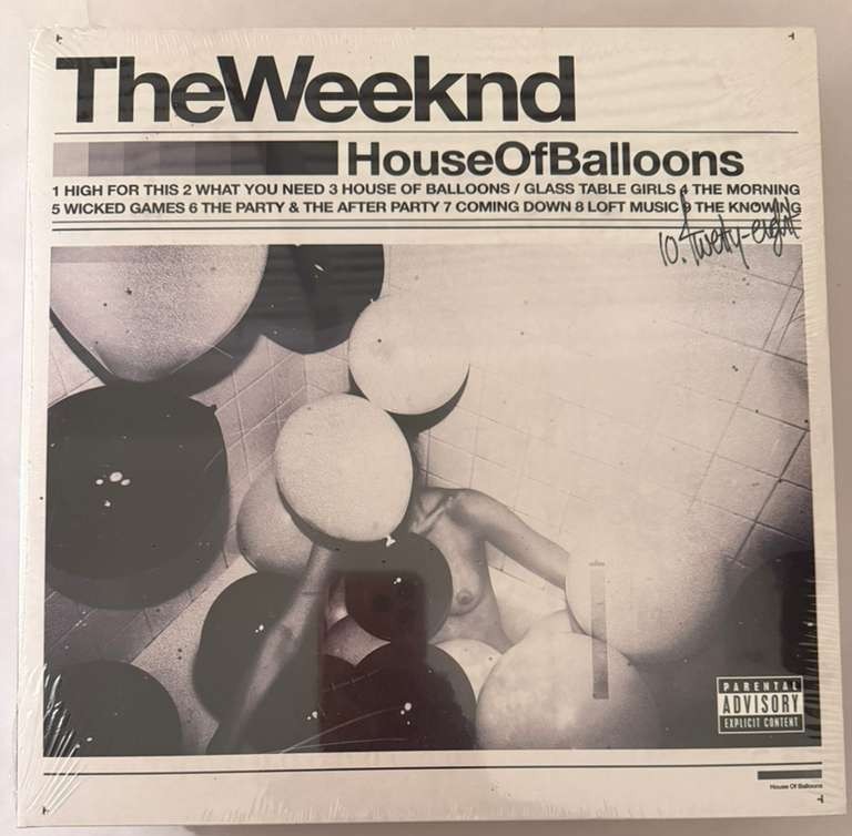 THEWEEKND – HOUSE OF BALLOONS - VINYL LP 2012 XO&CO - NEW - A30