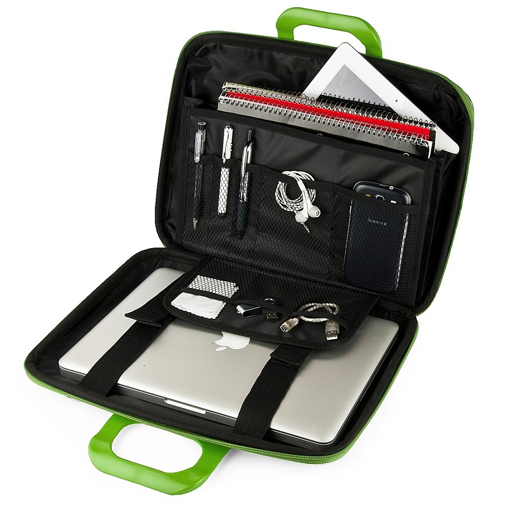 SumacLife Laptop Leather Case Shoulder Bag For 16" Dell Pro 16 Plus/ Inspiron 16