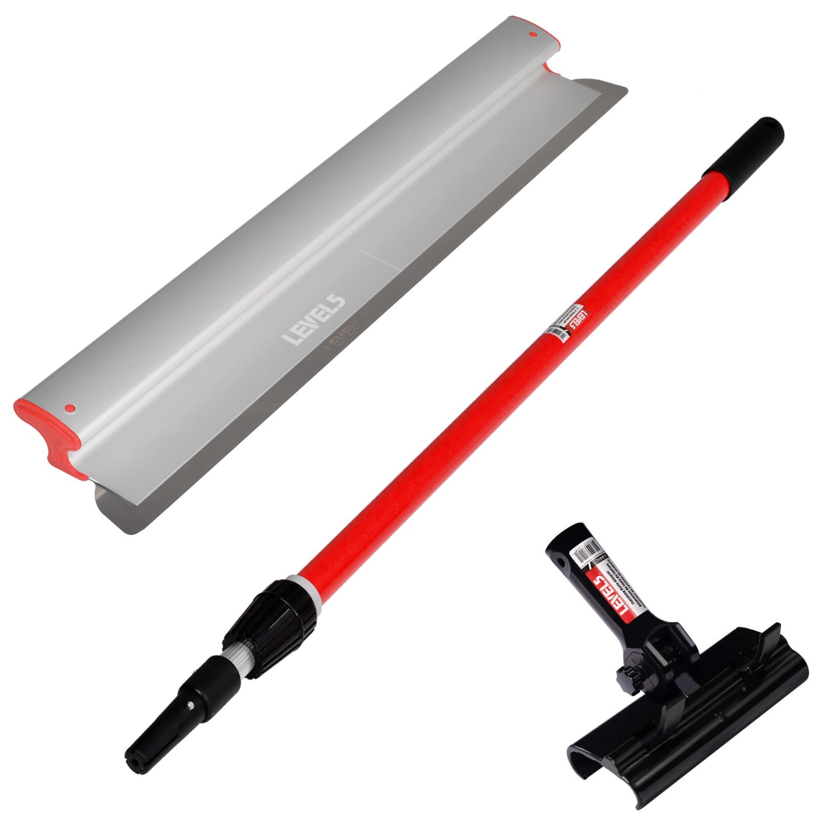 LEVEL5 32" Skimming Blade w/ Handle Adapter + 49-87" Extension Handle | 5-432