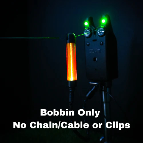 Bobbins Only Amber GlowStickz Flashing Carp Fishing Bobbin