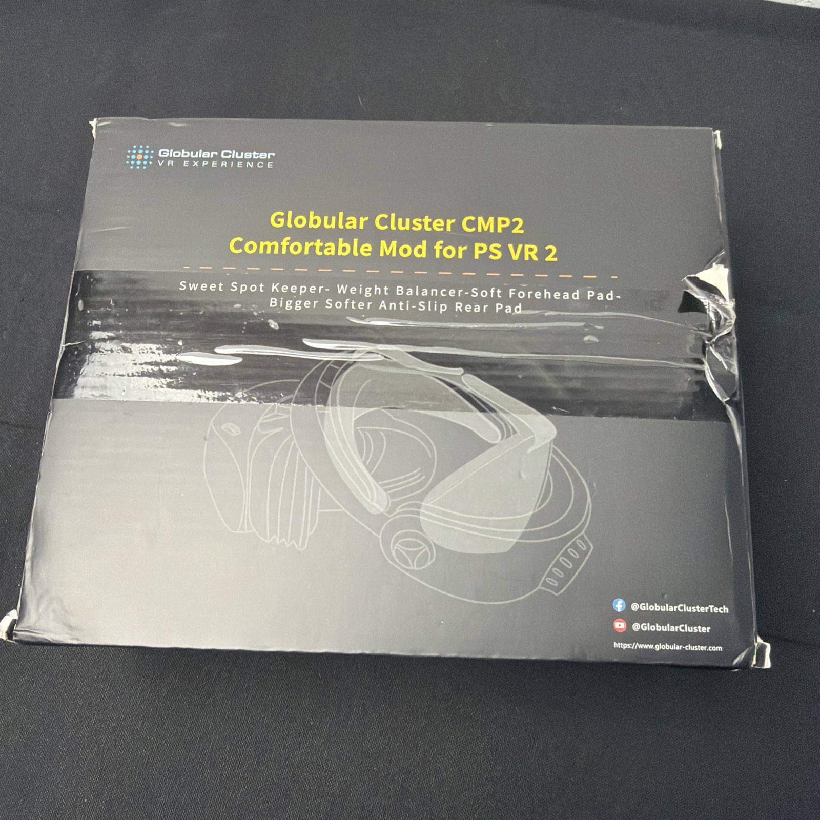 Globular Cluster CMP2 Comfort Mod PS VR2 Sweet Spot Keeper NO TOOL