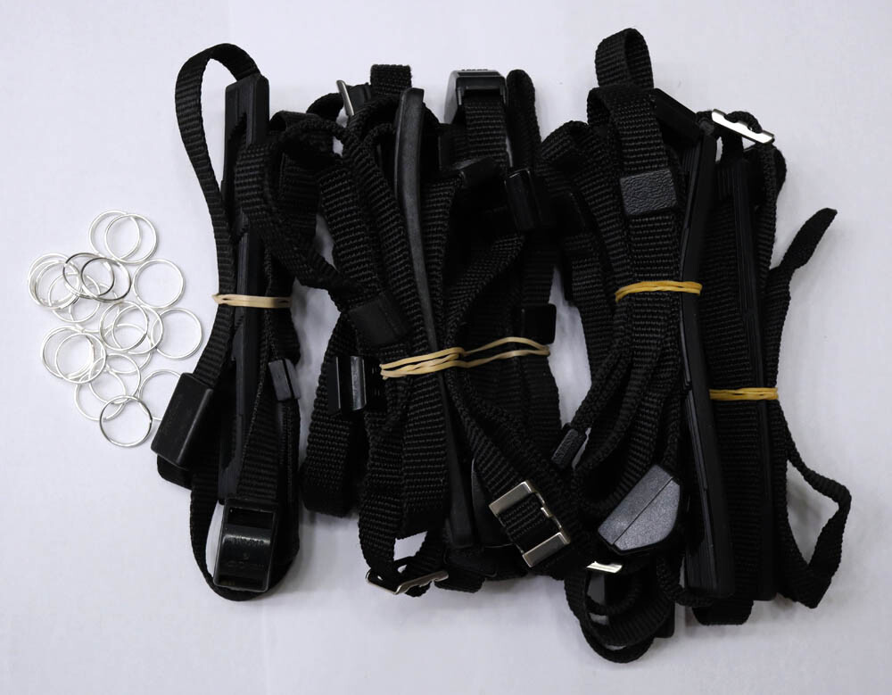 Vintage Minolta Camera Strap XD XG X-700 X-570 Battery Storage Eyepiece Cover