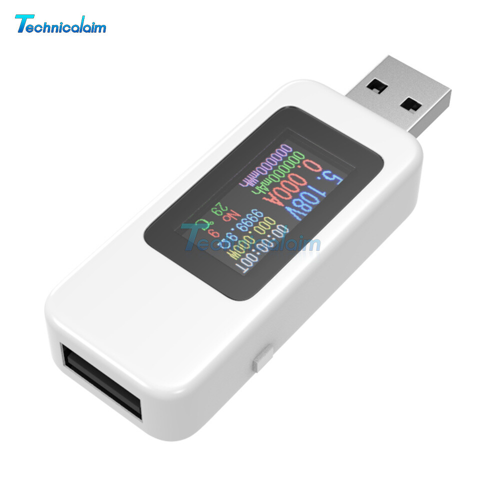 4-30V USB Digital Current Voltage Test Meter Power Capacity Current Detector