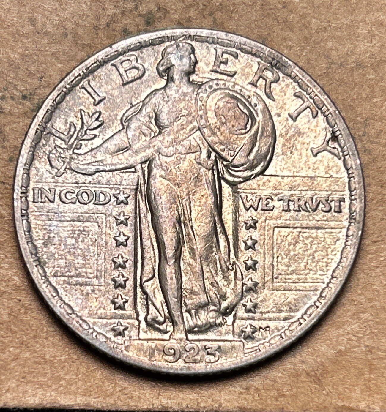 1923 Standing Liberty Quarter AU/UNC