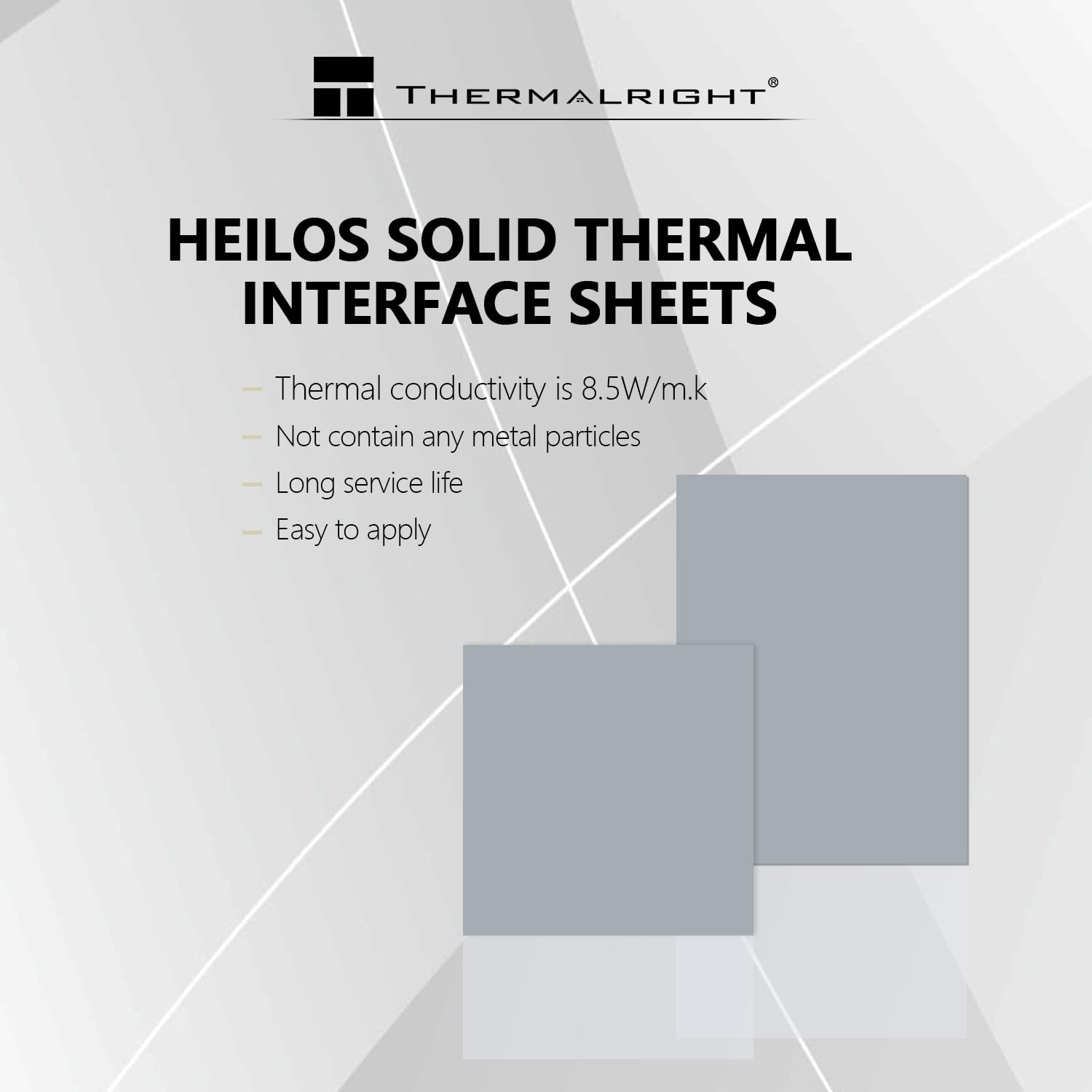 Heilos Solid State Thermally Conductive Silicone Grease Sheet for CPU/GPU, No...