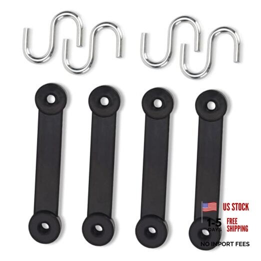 4 Pack 604475 Bungee Straps fit for Hustler Mower Bagging System Bungee Straps