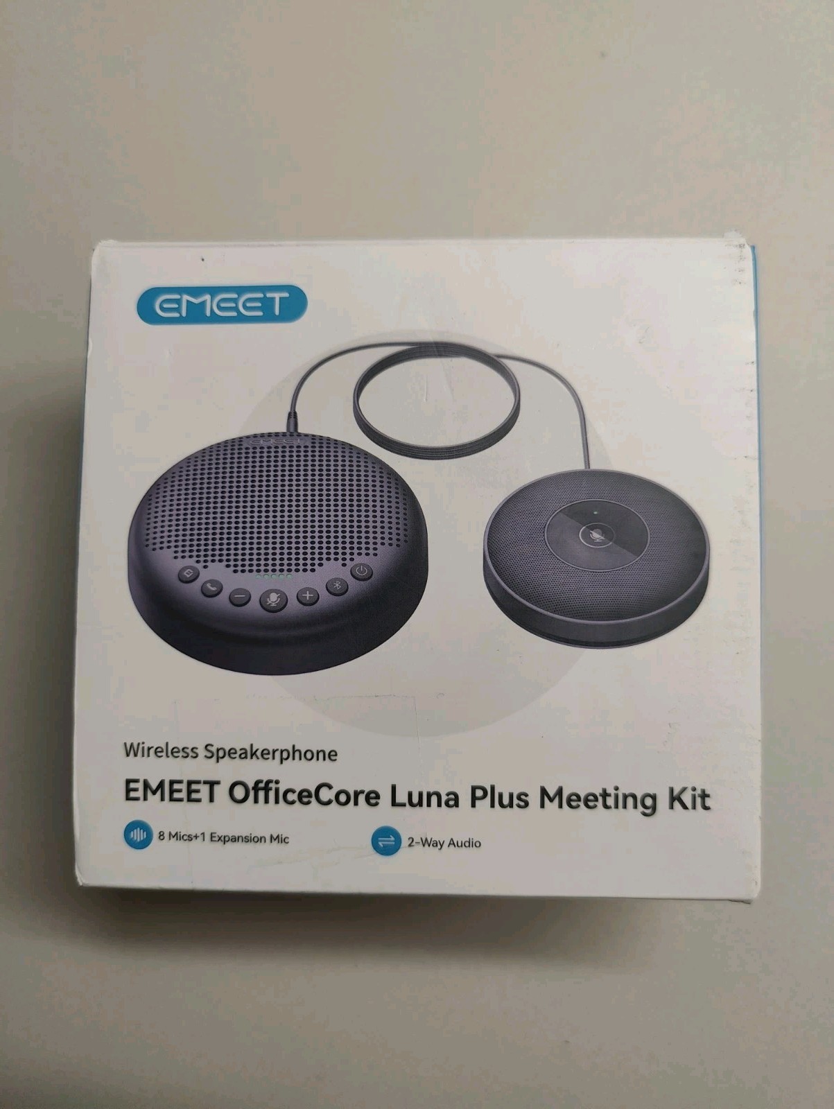 EMEET OfficeCore Luna Plus Meeting Kit Wireless Speakerphone
