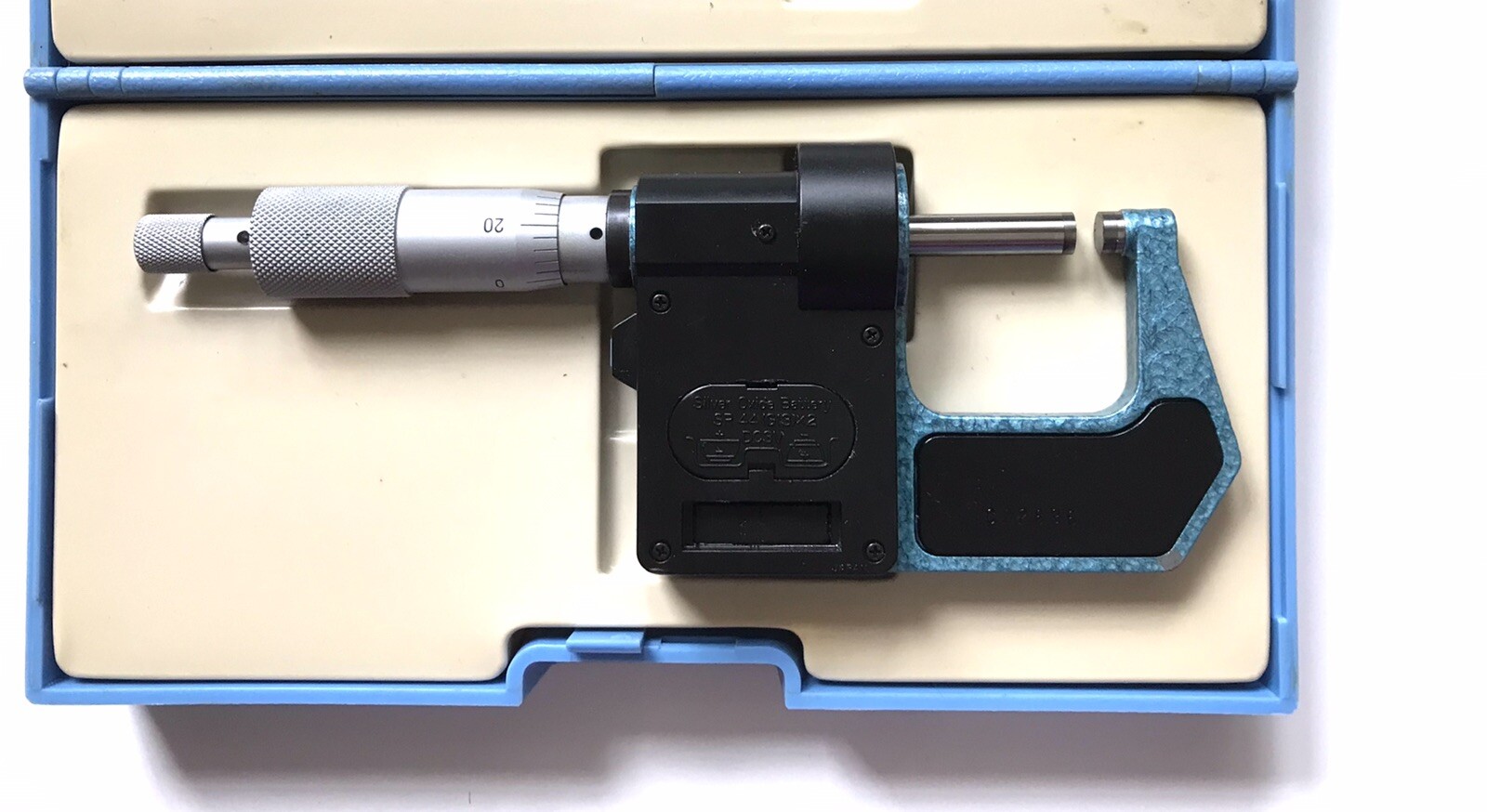 FOWLER DIGITRIX II ELECTRONIC MICROMETER TOOL 0-1" .0001