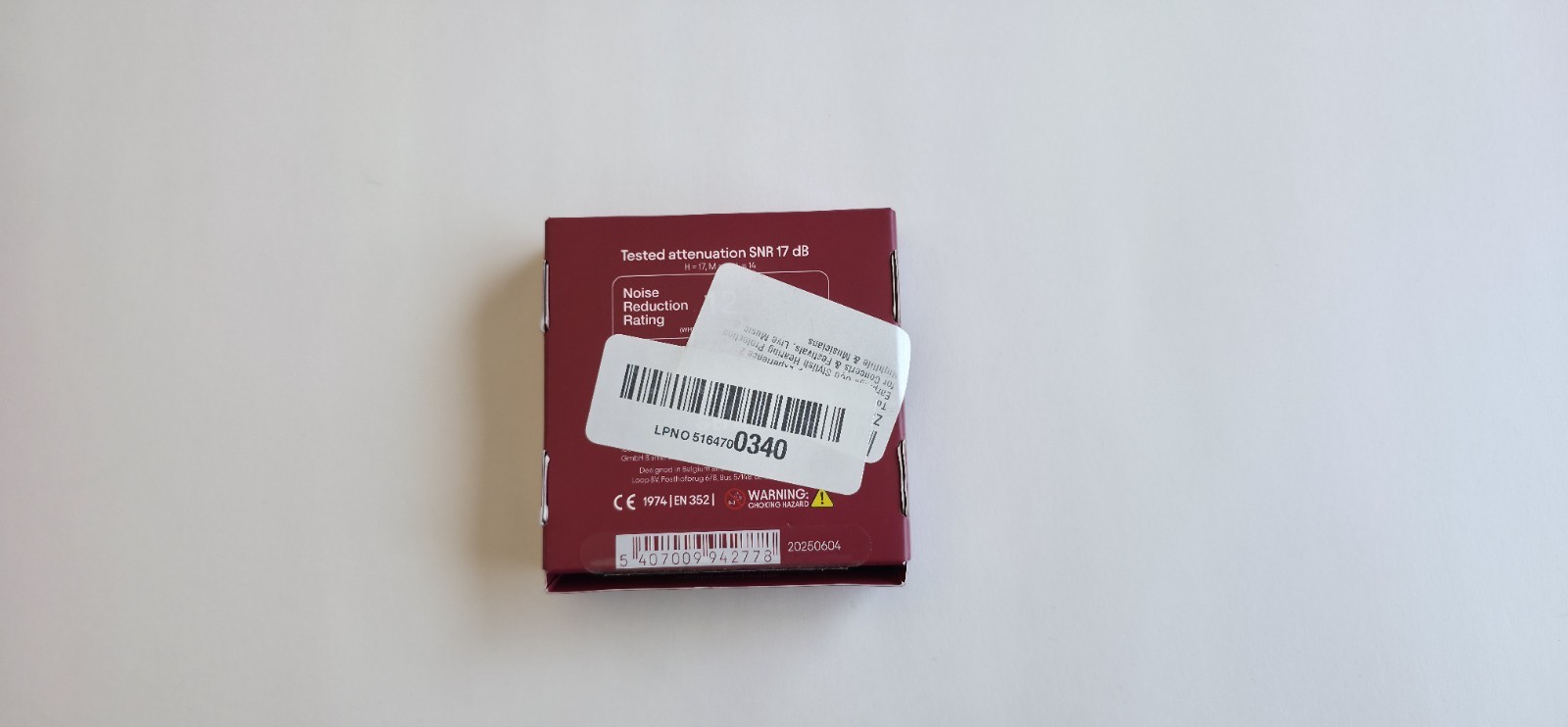 Tomorrowland x Loop Experience 2 Earplugs Holographic Ruby - Open Box