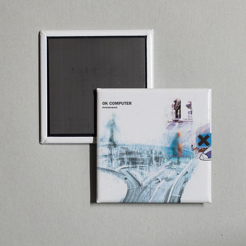 Radiohead - OK Computer Album Cover Locker Fridge Magnet