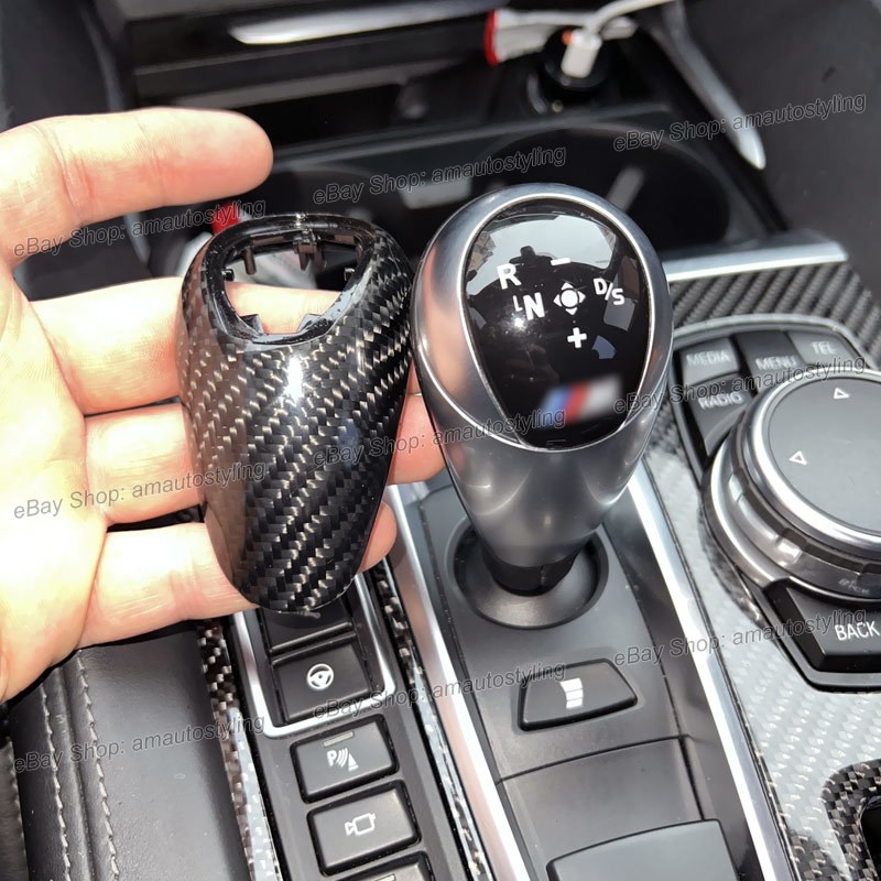 For BMW M2 M3 M4 M5 M6 X5M X6M M Performance Carbon Fiber DCT Gear Shifter Knob