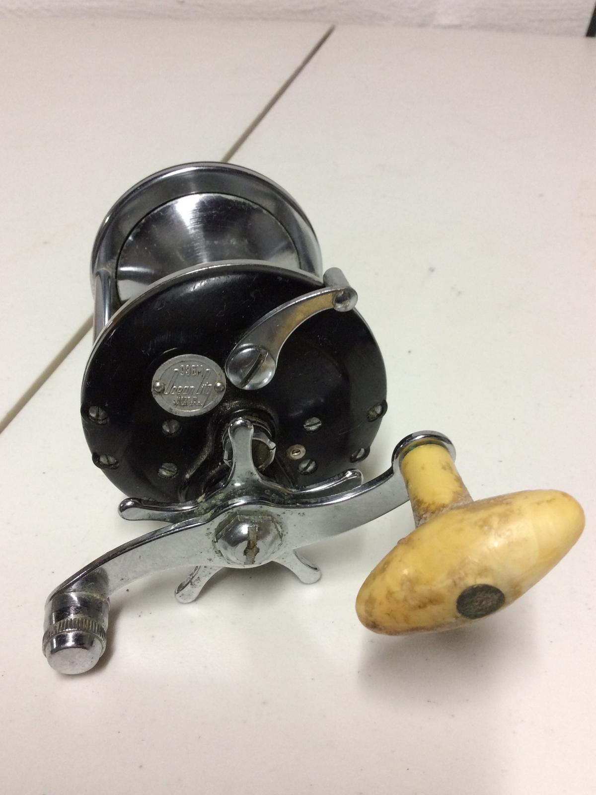Vintage Ocean City 936M Conventional Saltwater Fishing Reel - Made In Phila USA