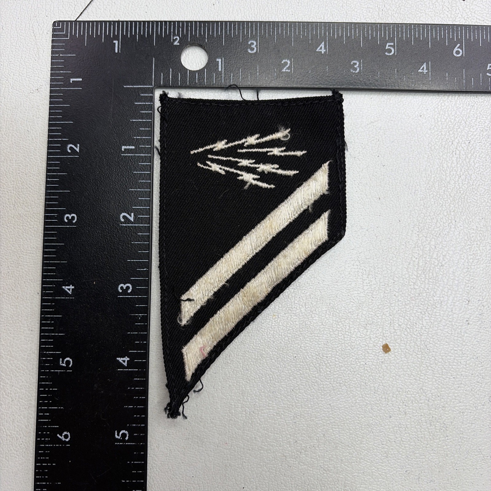 Vtg US Navy RADIOMAN Combo Rate Badge Patch 00!D