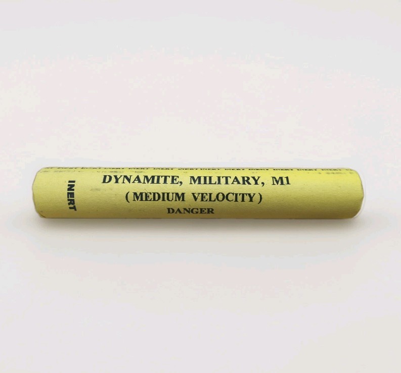 Insert Replica M1 Dynamite Stick Movie Prop Engineer Demolition Training Aid
