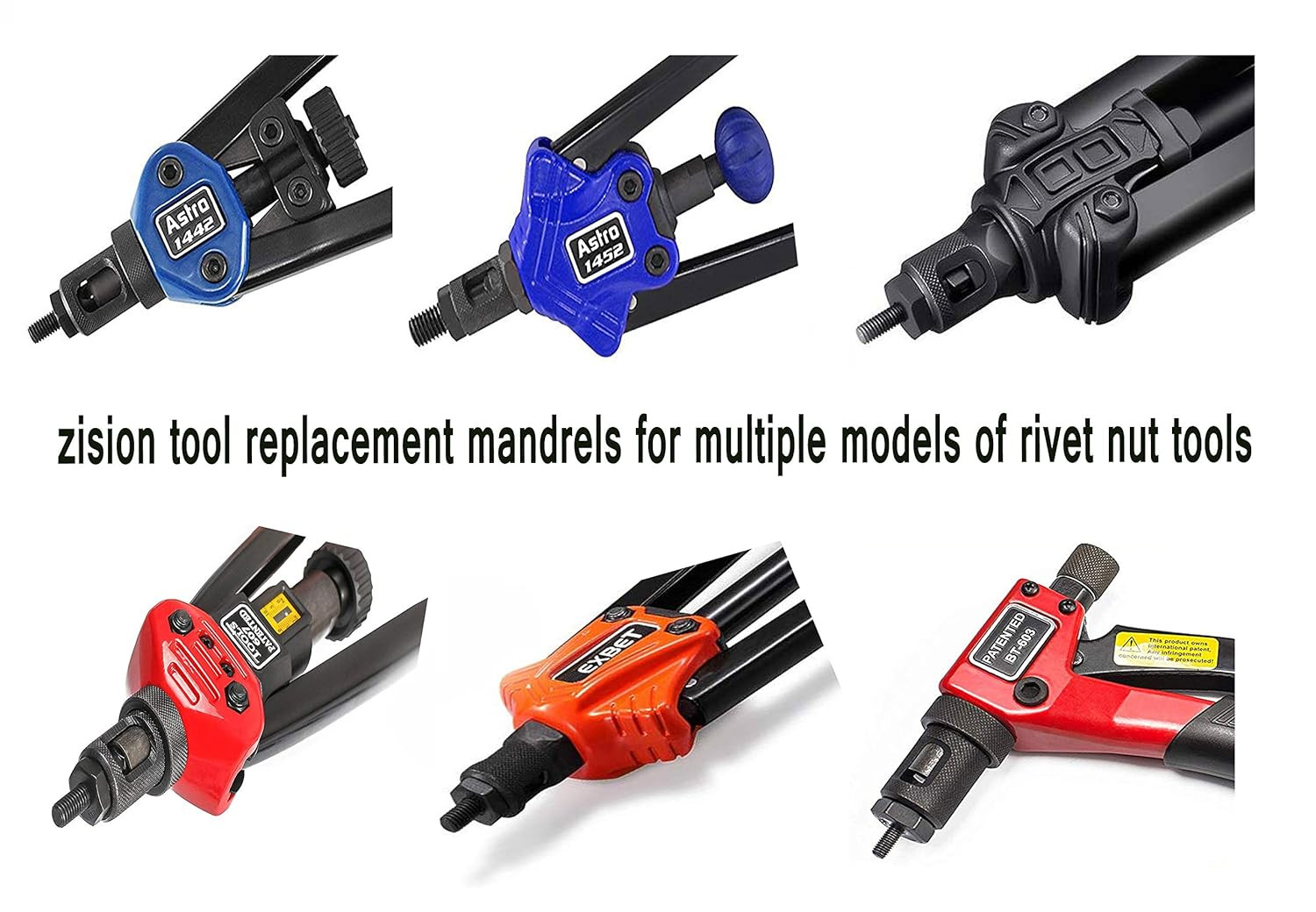 M3 Rivet Nut Tool Tip, Replacement Mandrel