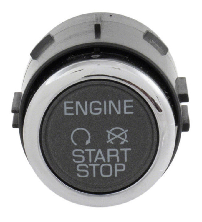 NEW OEM 11-15 Lincoln MKX Engine Push Button Start Switch w/ Trim Ring Bezel