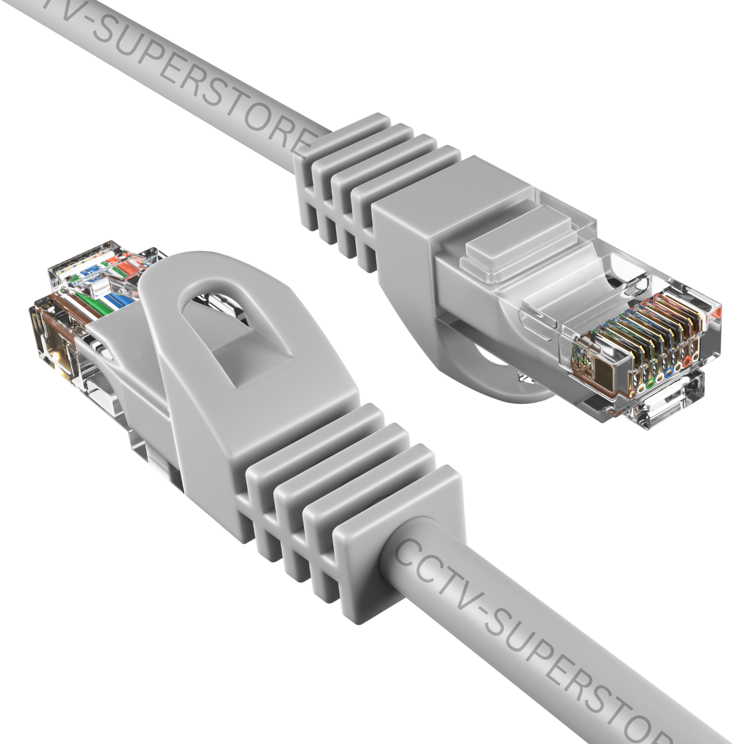 25ft Cat6 Ethernet Cable RJ45 UTP Patch Streaming Gaming XBOX PS5 Internet Grey