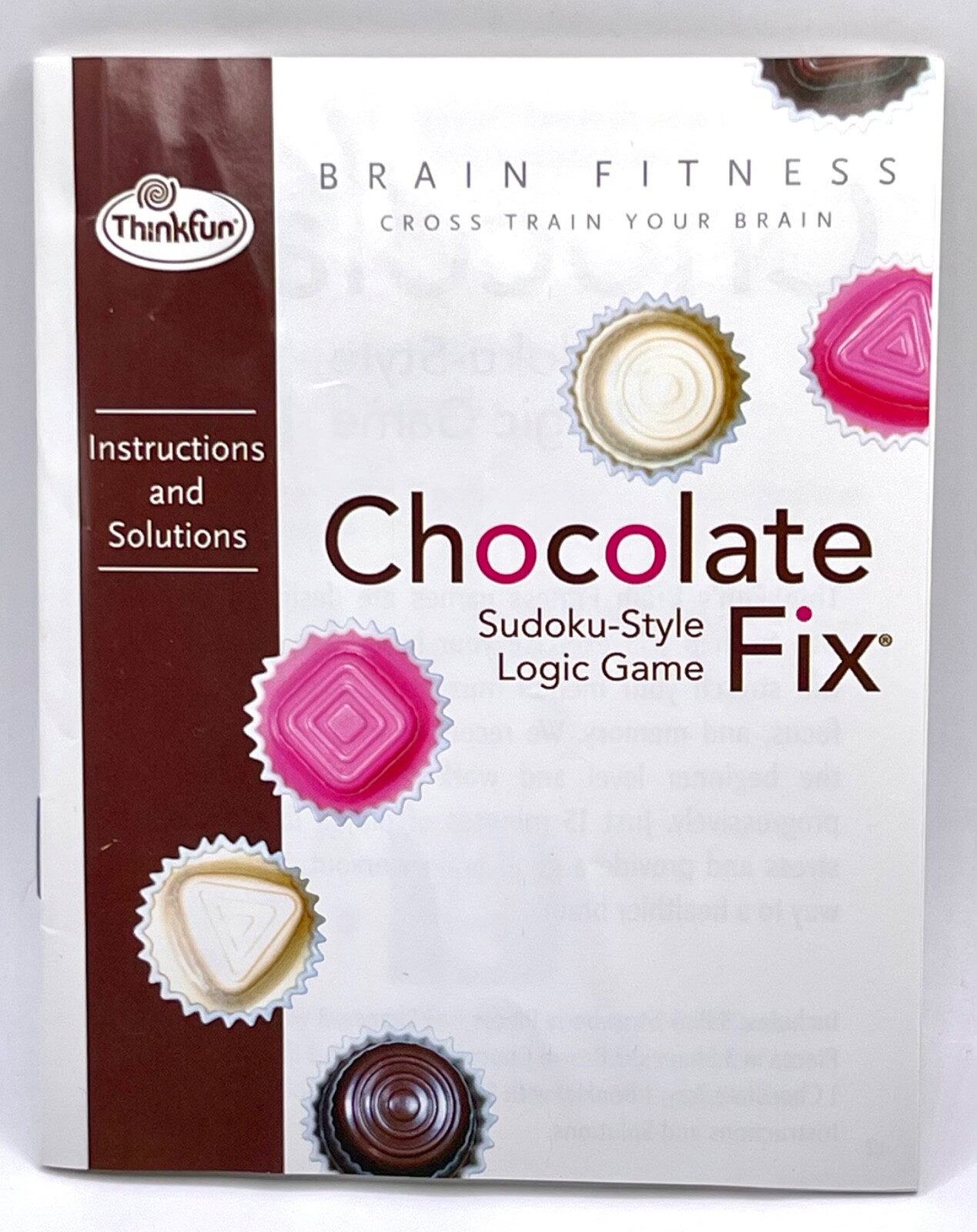 Chocolate Fix Game Individual Replacement Pieces Think Fun Logic Game You Pick