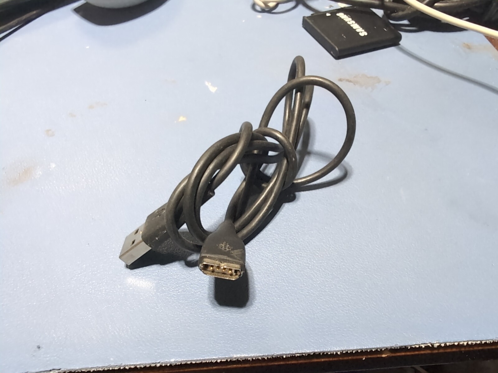 Fitbit Charge HR Replacement USB Charger Charging Cable Black Genuine Fitbit