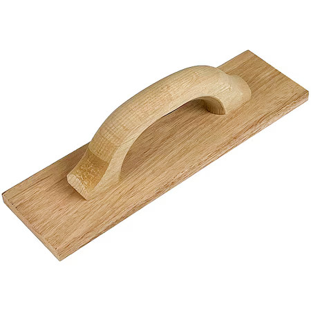 Hi-Craft Hand Float,Mahogany Blade,3 1/2"W,12"L HC160 Hi-Craft HC160