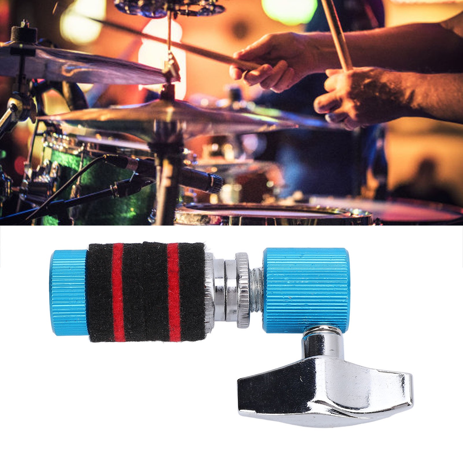 Adjustable Hi Hat Clutch For 7mm Pull Rod Secure Locking Jazz Drum Cymbal Stand