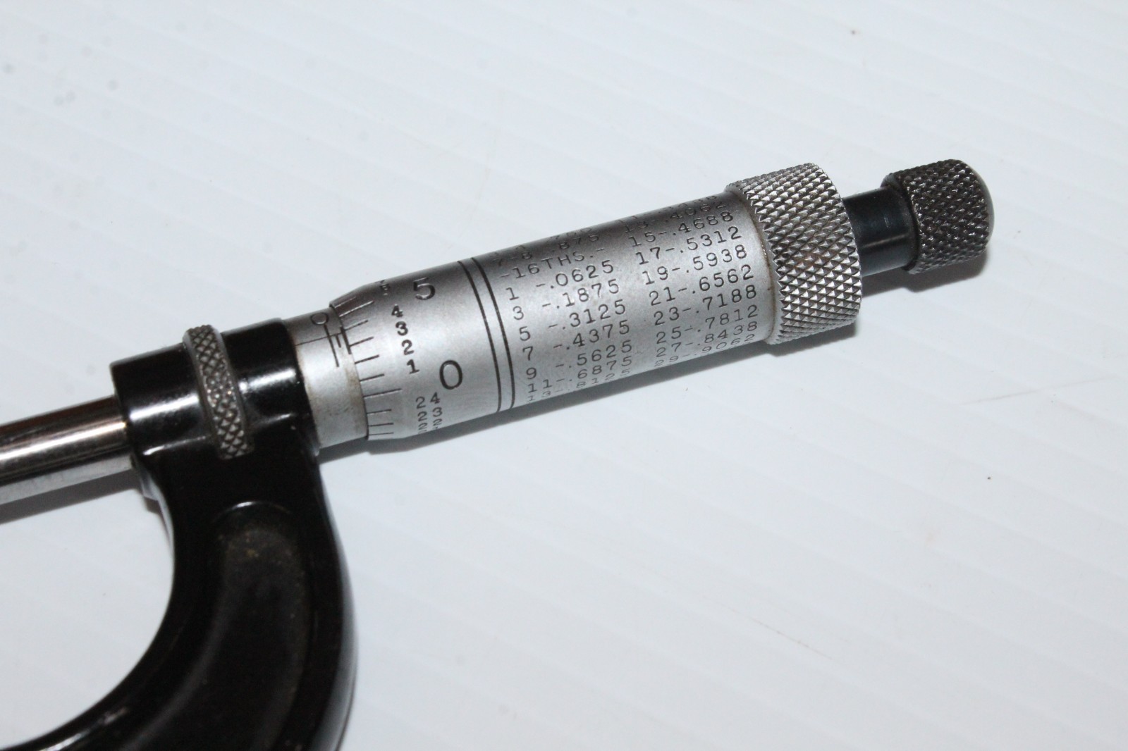 Starret NO. 436 1"-2" And 0"-1" Range Micrometer Tools