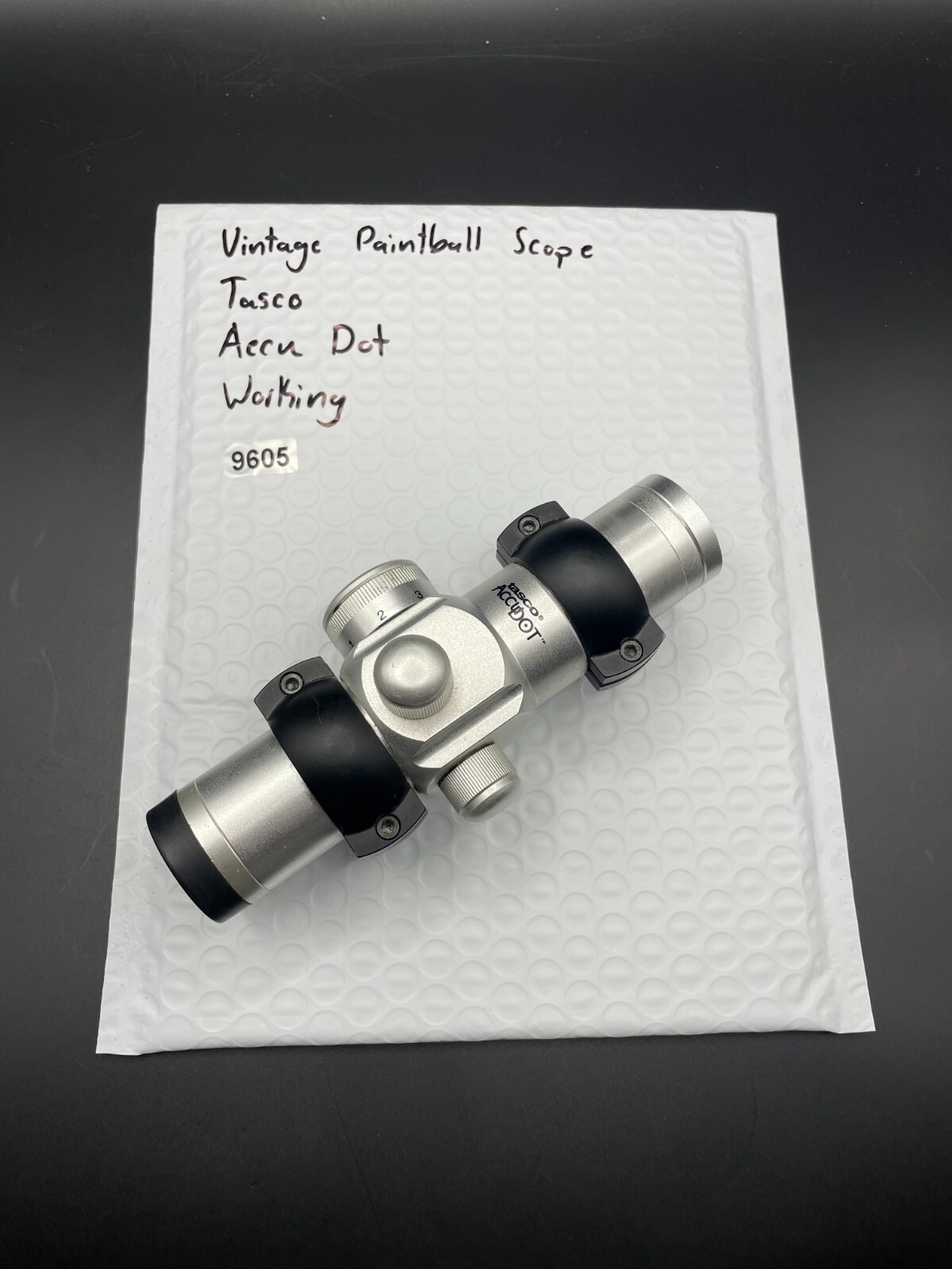 Vintage Paintball Scope Tasco Accu Dot Working