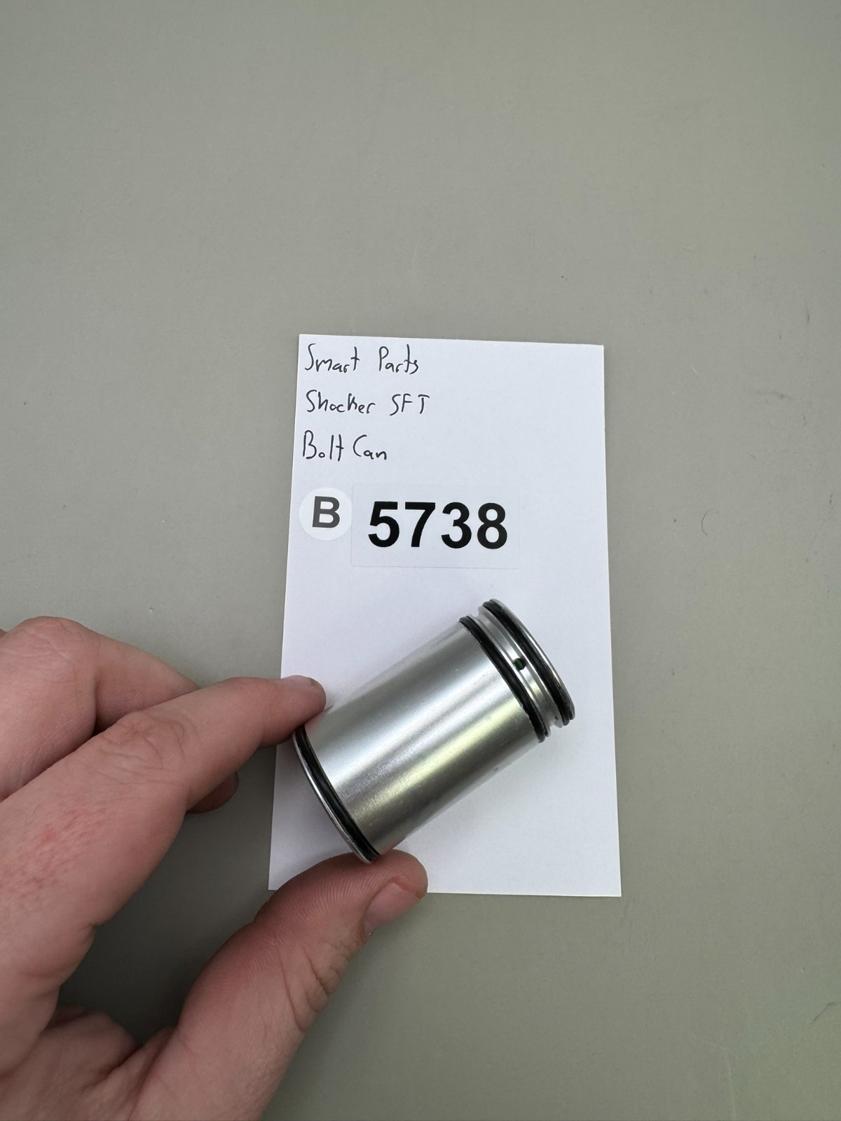 Smart Parts Shocker SFT Bolt Can-Satin Silver