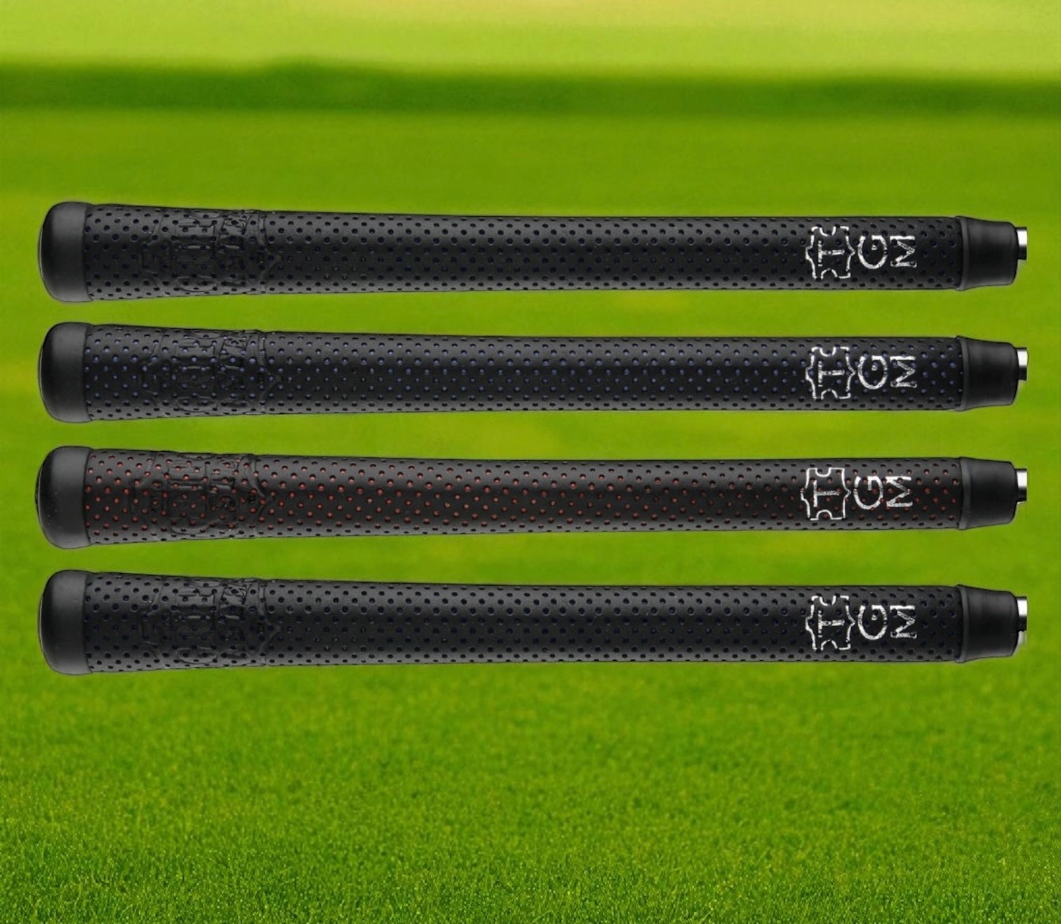 The Grip Master - Master Perforated Leather Golf Club Grips -Choose Size & Color