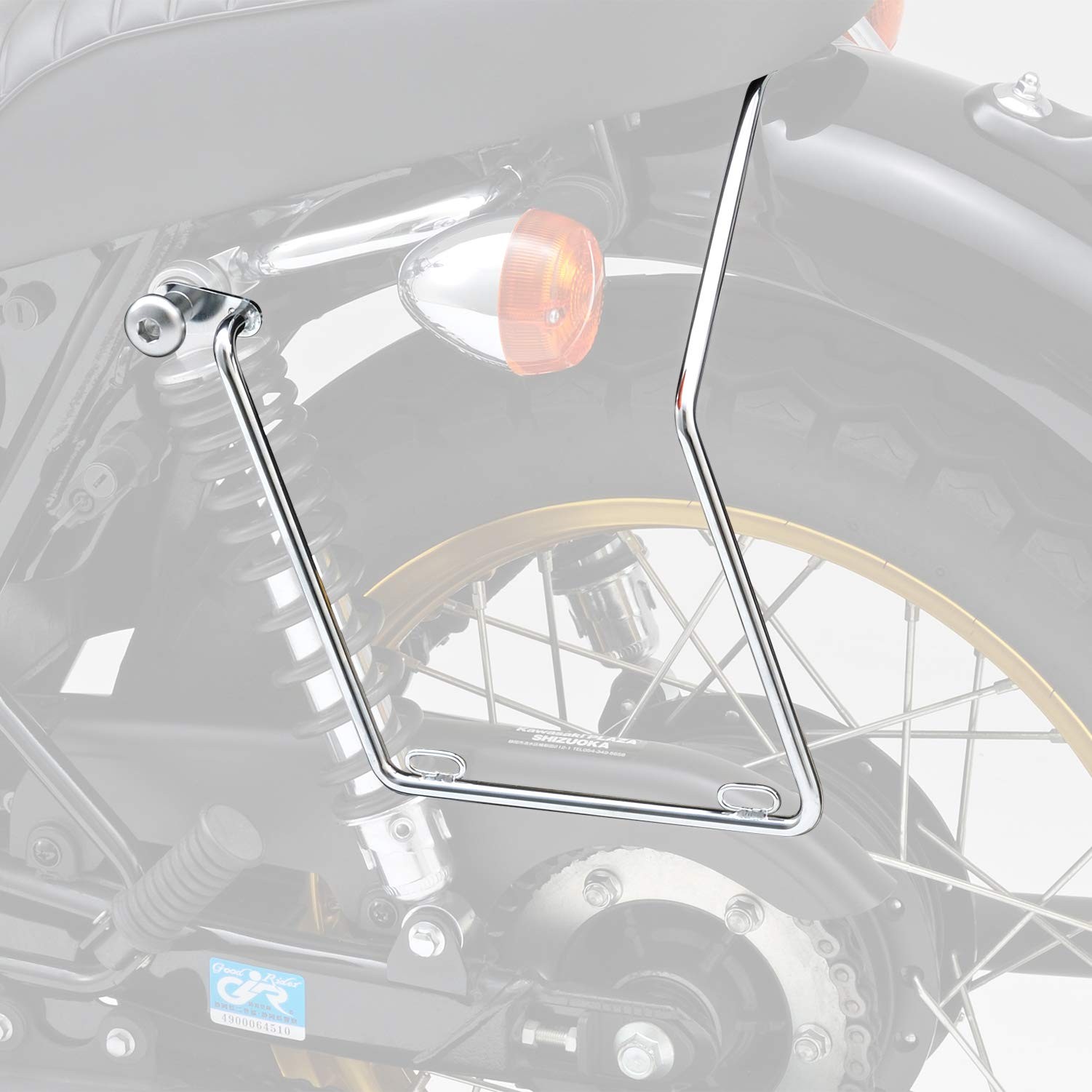 Daytona Motorcycle Side Bag Support W400/650/800 Left Side Only
