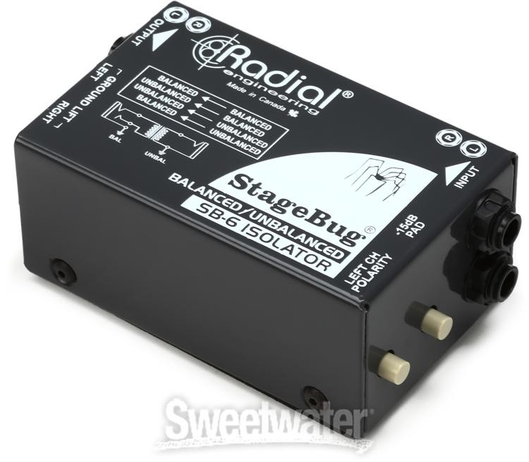 Radial SB-6 Isolator 2-channel Line Isolator