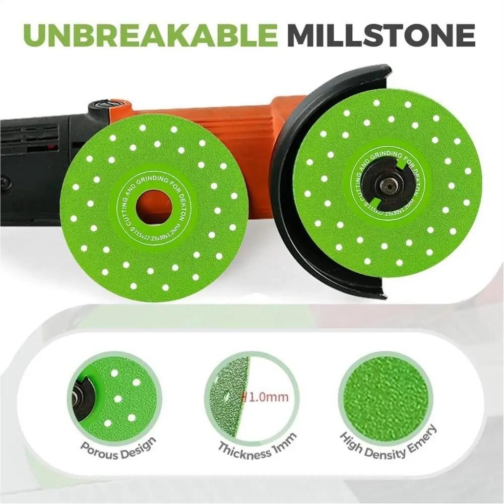 3PCS Rock Plate Flat Grinding Blade Tile Chamfering Cutting Sanding Blade Wheel