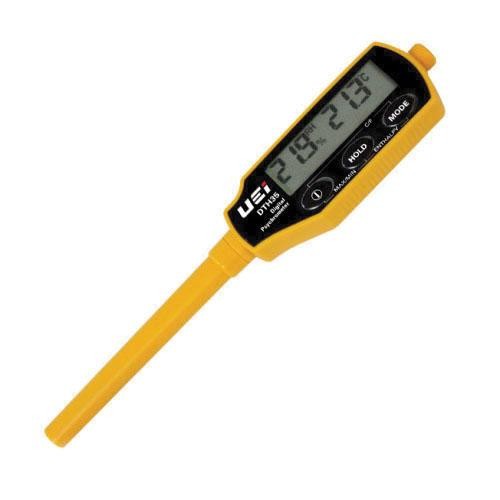 UEI DTH35 Digital Psychrometer 4" Temp -4 To 122 F Humidity 0 To 99.9