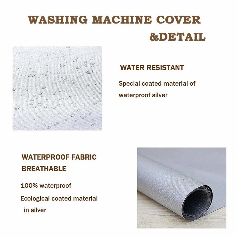 Dryer Washing Machine Cover Laundry Washer Protect Waterproof Dustproof