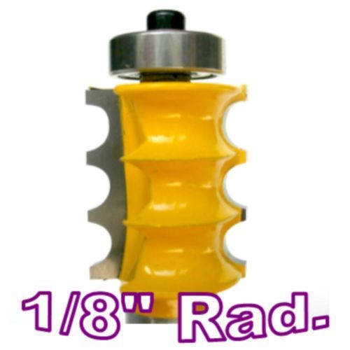 1 pc 1/2" Shank with 1/8" Rad. Triple Bead Router Bit S