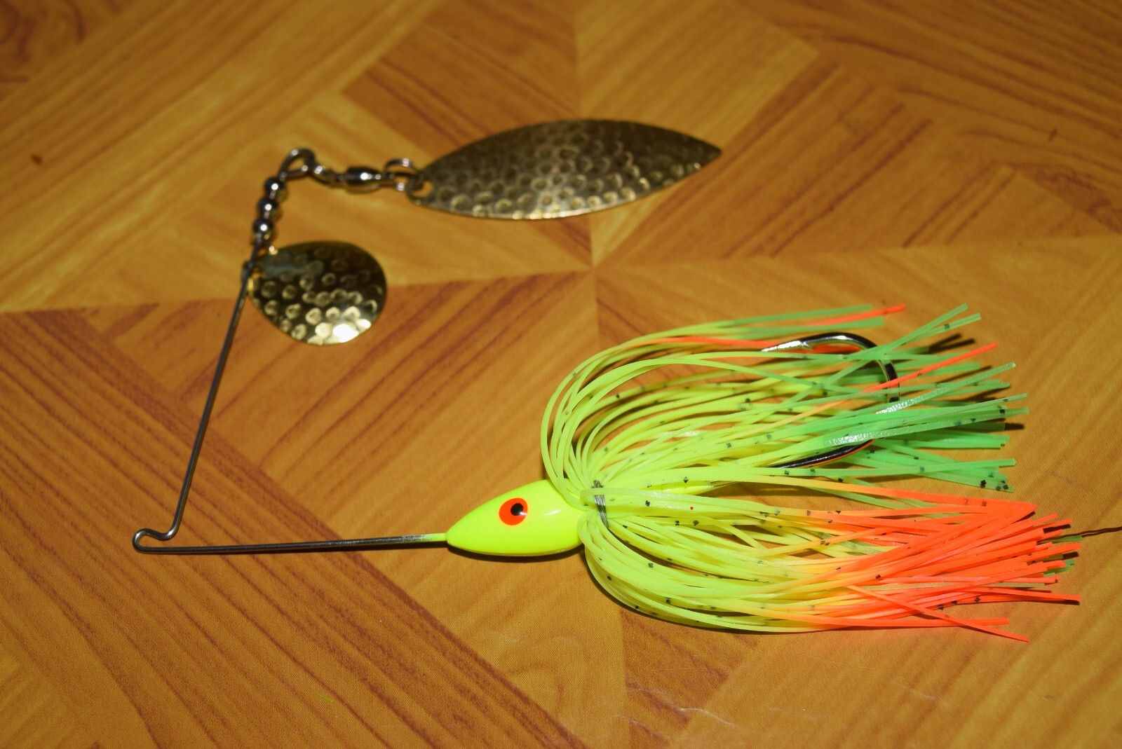 CUSTOM HANDCRAFTED SPINNERBAITS w/ wirewrapped skirts!