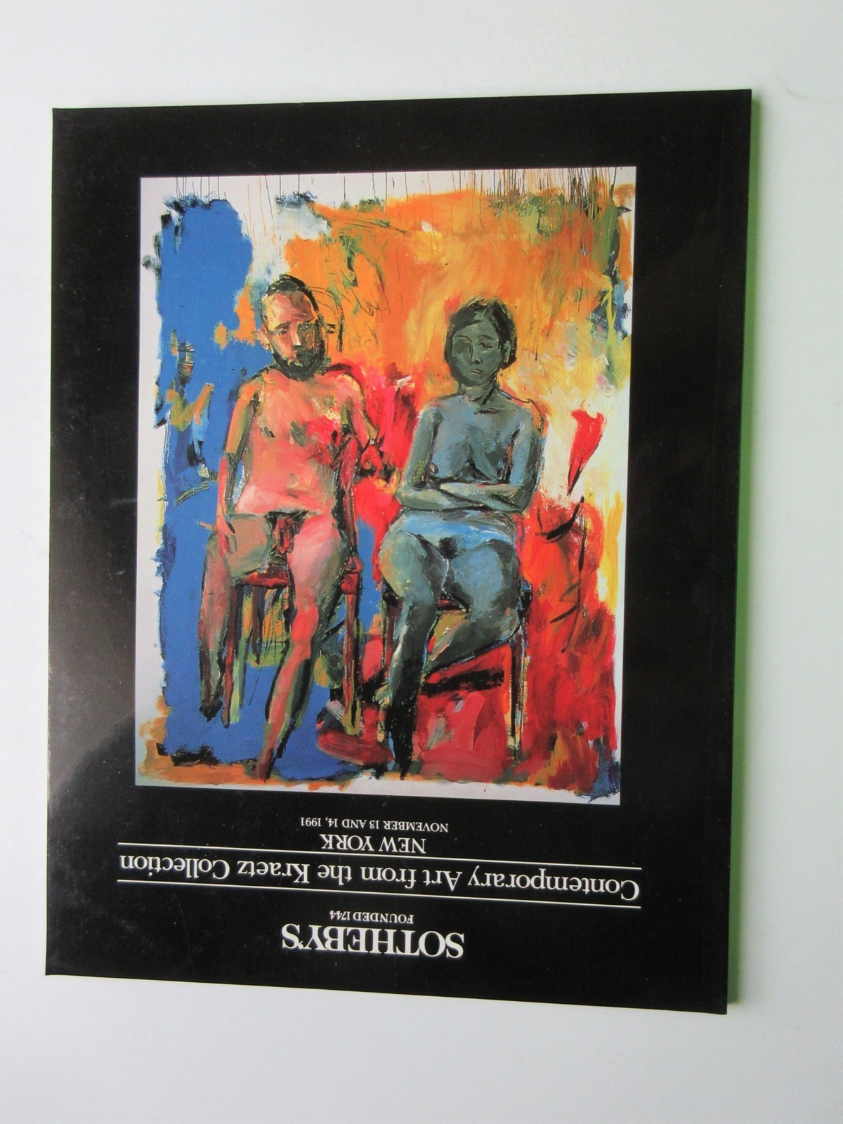 Sotheby's Contemporary Art Kraetz Collection Catalog November 13 1991 New York