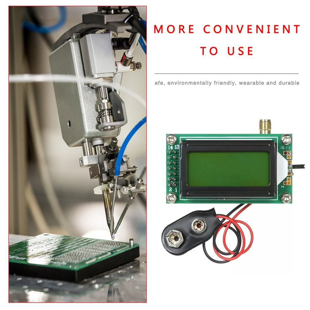 DIY High Accuracy 1~500MHz Frequency Counter Tester LCD Measurement F/ Ham Radio