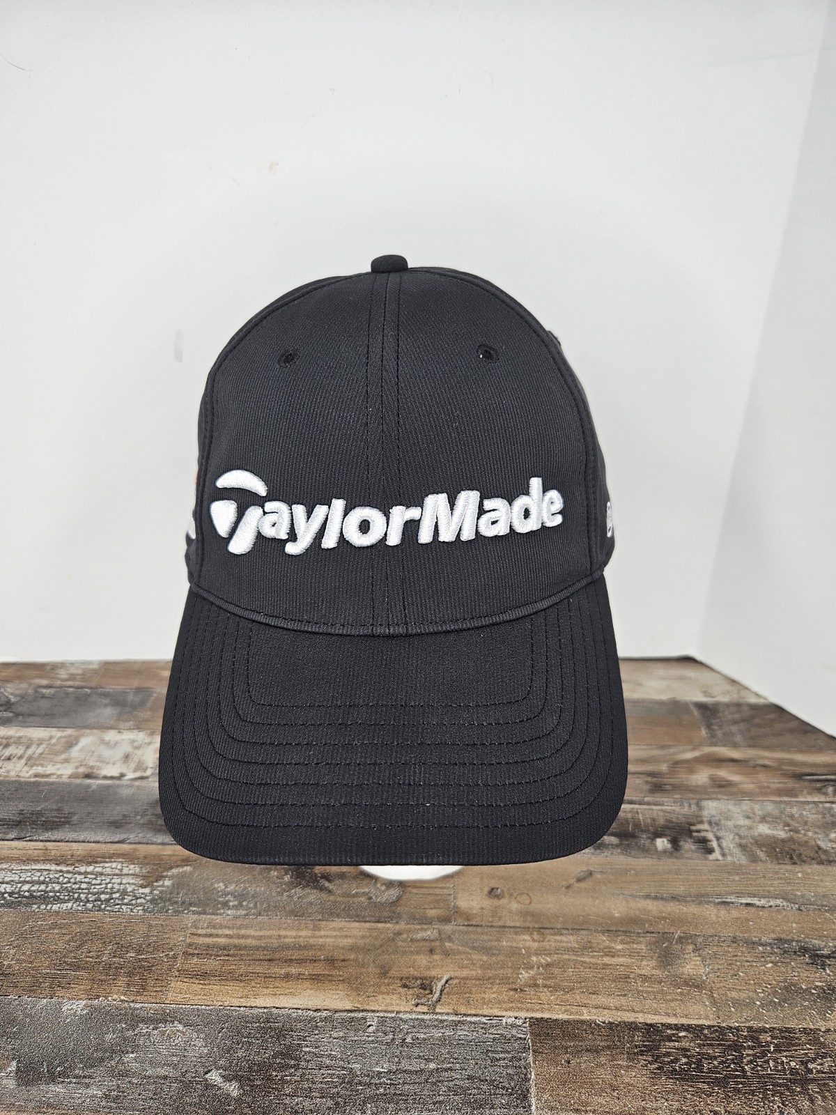 TaylorMade M5 Jim Herman Golf Hat Cap Black Adjustable NWOT PGA Tour OSFA.