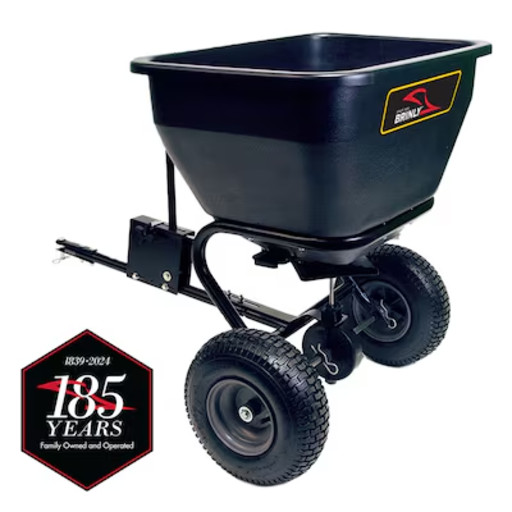Brinly 175-lb Capacity Broadcast Tow-Behind Spreader (BS36BH-A)