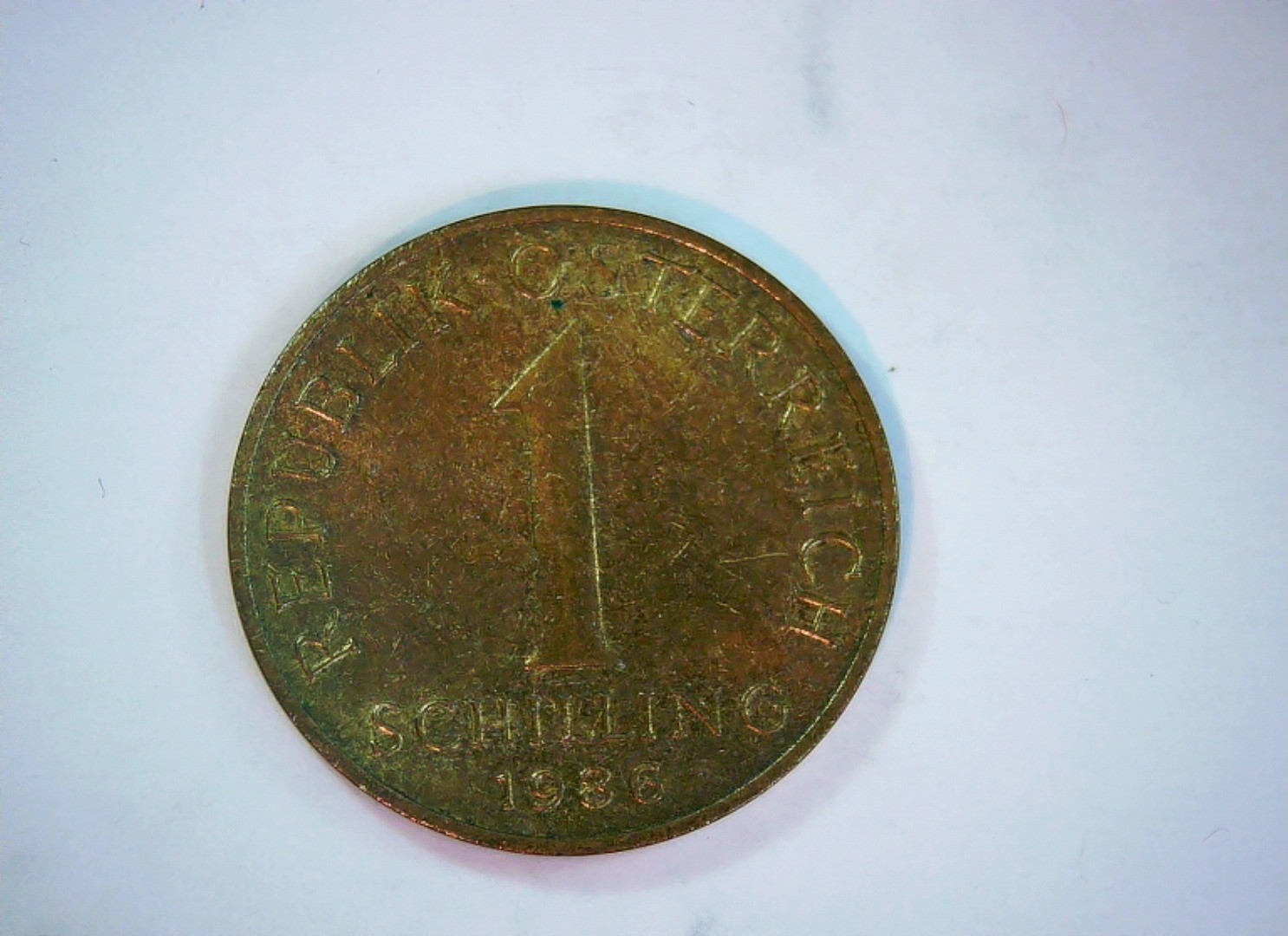 Austria 1986 1 Schilling Second Republic Schilling (Edelweiss) Coin