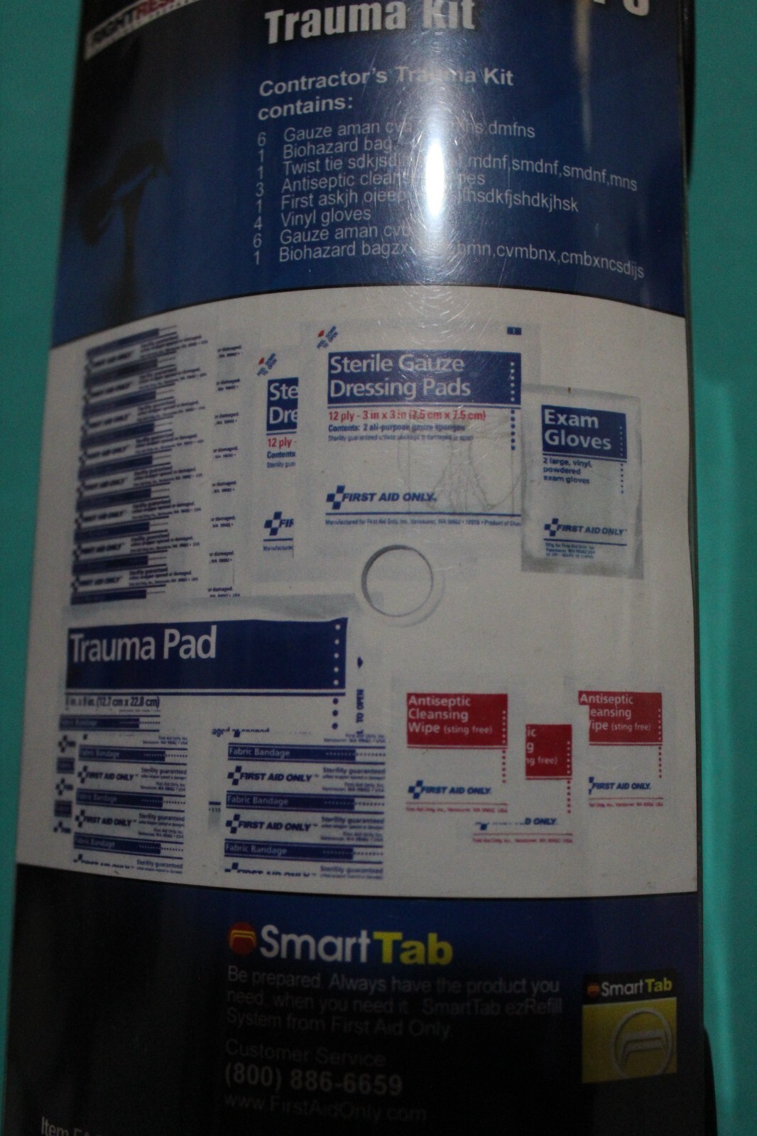 American Red Cross Contractor's Trauma Kit - Vendor's SAMPLE